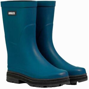 Aigle Femme Mid Rain Botte de Pluie, Storm Blue, 38 EU - Publicité Aigle Femme Mid Rain Botte de Pluie, Storm Blue, 38 EU - Publicité
