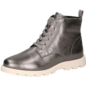 CAPRICE Bottines femme à lacets en cuir Confortables, Métallique (Stone Metallic), 37 EU - Publicité CAPRICE Bottines femme à lacets en cuir Confortables, Métallique (Stone Metallic), 37 EU - Publicité