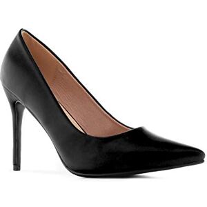 Andrés Machado Escarpins pour Femme por l´été en Simili Cuir à Bout Pointu AM5371 Talon Aiguille Largeur spéciale Bout Pointu Noir, EU 33 - Publicité Andrés Machado Escarpins pour Femme por l´été en Simili Cuir à Bout Pointu AM5371 Talon Aiguille Largeur spéciale Bout Pointu Noir, EU 33 - Publicité
