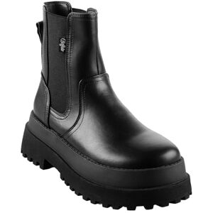 Buffalo Bottines en Cuir Pluto Chelsea Noir - Publicité Buffalo Bottines en Cuir Pluto Chelsea Noir - Publicité