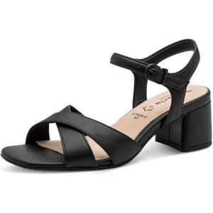 Tamaris Sandales à talons confortables pour femme Noir 36 EU - Publicité Tamaris Sandales à talons confortables pour femme Noir 36 EU - Publicité