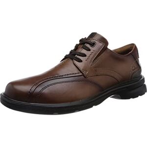 Clarks Men's Gessler Lace Oxford, Marron foncé Lea., 46 EU - Publicité Clarks Men's Gessler Lace Oxford, Marron foncé Lea., 46 EU - Publicité
