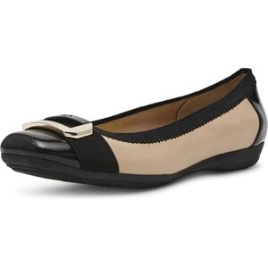 Anne Klein Ballerines Plates Uplift pour Femme, Nude, Noir, 41 EU - Publicité Anne Klein Ballerines Plates Uplift pour Femme, Nude, Noir, 41 EU - Publicité