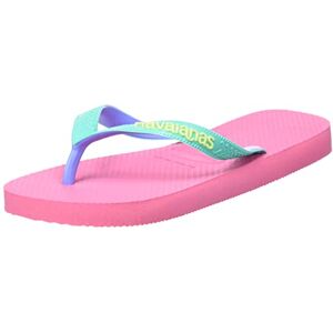 Havaianas Top Mix, Tongs Confortables, Durables et Légères, avec Drapeau Brésilien, Lanières Bicolores, Adultes Unisexe - Publicité Havaianas Top Mix, Tongs Confortables, Durables et Légères, avec Drapeau Brésilien, Lanières Bicolores, Adultes Unisexe - Publicité