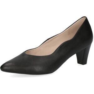CAPRICE Escarpins Femme en Cuir à Talon Entonnoir, Noir (Black Nappa), 36 EU - Publicité CAPRICE Escarpins Femme en Cuir à Talon Entonnoir, Noir (Black Nappa), 36 EU - Publicité