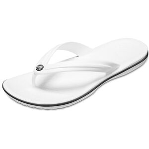 Crocs Crocband Flip, Tongs mixte adulte, Blanc, 46 EU - Publicité Crocs Crocband Flip, Tongs mixte adulte, Blanc, 46 EU - Publicité