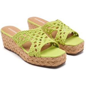 GIOSEPPO Femme Brimfield Sandale cale, Citron Vert, 38 EU - Publicité GIOSEPPO Femme Brimfield Sandale cale, Citron Vert, 38 EU - Publicité
