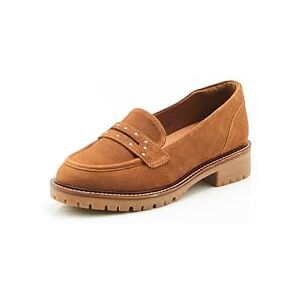 Damart Mocassins Amortyl détails cloutés Femme Marron Taille 39 - Publicité Damart Mocassins Amortyl détails cloutés Femme Marron Taille 39 - Publicité