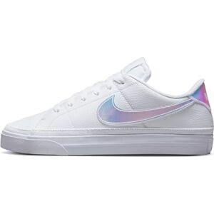 Nike Femme WMNS Court Legacy NN Sneaker, White/Multi-Color-Football Grey-Bla, 38 EU - Publicité Nike Femme WMNS Court Legacy NN Sneaker, White/Multi-Color-Football Grey-Bla, 38 EU - Publicité