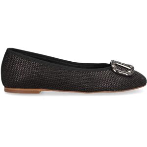 ALPE Femme 51 Liss 5417 22-05 Rafia Ballerines, Noir, 38 EU - Publicité ALPE Femme 51 Liss 5417 22-05 Rafia Ballerines, Noir, 38 EU - Publicité
