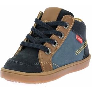 Kickers WEBY,Sneakers Haut Kids Marine Camel, 32 EU - Publicité Kickers WEBY,Sneakers Haut Kids Marine Camel, 32 EU - Publicité