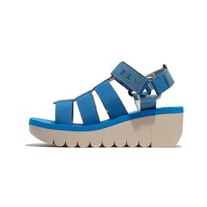 Fly London Women's YOJI198FLY Sandal, Azurre, 39 - Publicité Fly London Women's YOJI198FLY Sandal, Azurre, 39 - Publicité