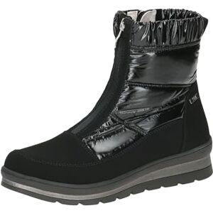CAPRICE Bottes d’hiver femme sans talon véganes déperlantes, Noir (Black Comb), 37,5 EU - Publicité CAPRICE Bottes d’hiver femme sans talon véganes déperlantes, Noir (Black Comb), 37,5 EU - Publicité