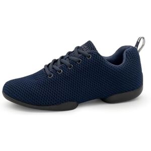 Anna Kern Suny Baskets de danse pour femme Bleu marine Largeur normale Talon de 1 cm Semelle en polyuréthane divisée, Bleu marine, 37 1/3 EU - Publicité Anna Kern Suny Baskets de danse pour femme Bleu marine Largeur normale Talon de 1 cm Semelle en polyuréthane divisée, Bleu marine, 37 1/3 EU - Publicité