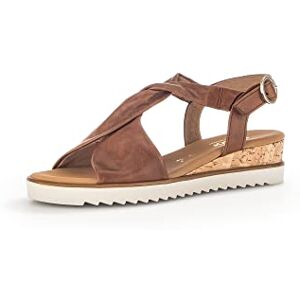 Gabor Sandales compensées pour femme, Camel 53, 40 EU - Publicité Gabor Sandales compensées pour femme, Camel 53, 40 EU - Publicité