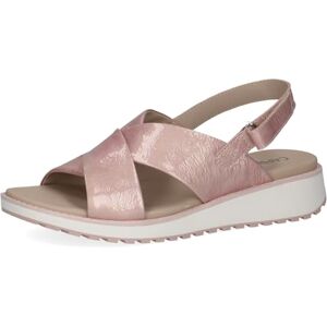 CAPRICE Sandales Plates Femme en Cuir avec Fermeture à Scratch, Rose (Past.Pink Napl), 37 EU - Publicité CAPRICE Sandales Plates Femme en Cuir avec Fermeture à Scratch, Rose (Past.Pink Napl), 37 EU - Publicité
