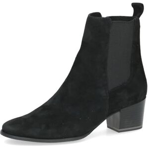 CAPRICE Bottines femme bout rond à talon bloc, Noir (Black Suede), 37,5 EU - Publicité CAPRICE Bottines femme bout rond à talon bloc, Noir (Black Suede), 37,5 EU - Publicité