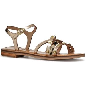 Geox Femme D MADDALUSIAC D Sandale à glissière, Lt Gold, 38 EU - Publicité Geox Femme D MADDALUSIAC D Sandale à glissière, Lt Gold, 38 EU - Publicité