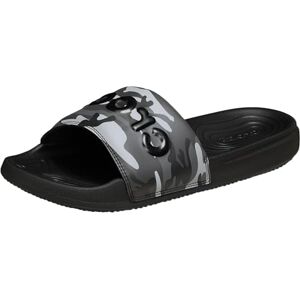 Crocs Sandales à enfiler camouflage pour homme, noir/gris, pointure 42, noir/gris, 42/43 EU - Publicité Crocs Sandales à enfiler camouflage pour homme, noir/gris, pointure 42, noir/gris, 42/43 EU - Publicité