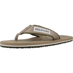 Tommy Hilfiger Tongs Homme Patch Hilfiger Beach Sandal Tongs, Beige (Beige), 40 - Publicité Tommy Hilfiger Tongs Homme Patch Hilfiger Beach Sandal Tongs, Beige (Beige), 40 - Publicité