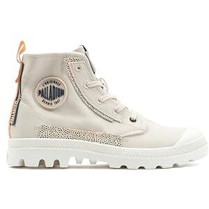 Palladium Bottines Beiges Pampa - Publicité Palladium Bottines Beiges Pampa - Publicité