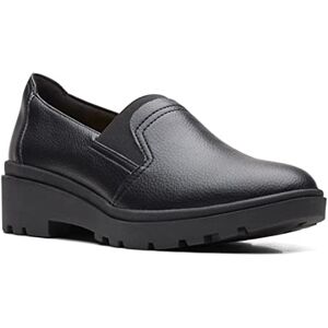 Clarks Chaussons Plats Calla Rae pour Femme, Cuir Noir, 37.5 EU - Publicité Clarks Chaussons Plats Calla Rae pour Femme, Cuir Noir, 37.5 EU - Publicité