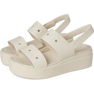 Crocs Femme Brooklyn 4U Sandales, Stucco, 42/43 EU - Publicité Crocs Femme Brooklyn 4U Sandales, Stucco, 42/43 EU - Publicité