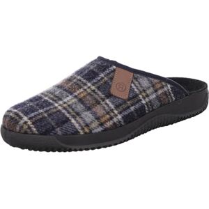 Rohde Pantoufles pour Hommes Soltau-H 2781, Pointure:46 EU, La Couleur:Bleu - Publicité Rohde Pantoufles pour Hommes Soltau-H 2781, Pointure:46 EU, La Couleur:Bleu - Publicité