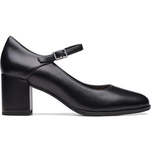 Clarks Women's Freva55 Strap Pump, Cuir Noir, 38 EU - Publicité Clarks Women's Freva55 Strap Pump, Cuir Noir, 38 EU - Publicité