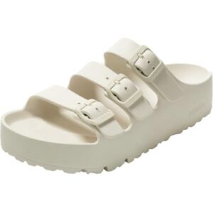 Birkenstock Papillio Florida III Pap Flex Platform Egg Shell Sandales pour Femme avec Triple Fibia, Blanc, 37 EU - Publicité Birkenstock Papillio Florida III Pap Flex Platform Egg Shell Sandales pour Femme avec Triple Fibia, Blanc, 37 EU - Publicité