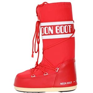 Moon-boot Moon Boot Nylon, Bottes de Neige mixte adulte, Rouge (Rosso 003), 35 EU - Publicité Moon-boot Moon Boot Nylon, Bottes de Neige mixte adulte, Rouge (Rosso 003), 35 EU - Publicité