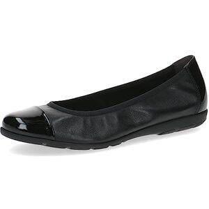 Caprice Ballerines Femme en Cuir Confortables, Noir (Black Comb), 37 EU - Publicité Caprice Ballerines Femme en Cuir Confortables, Noir (Black Comb), 37 EU - Publicité