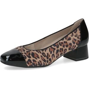 CAPRICE Comfort Escarpins Femme Petit Talon Largeur H, Multicolore (Black Leo Comb), 37,5 EU - Publicité CAPRICE Comfort Escarpins Femme Petit Talon Largeur H, Multicolore (Black Leo Comb), 37,5 EU - Publicité