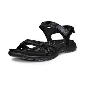 ECCO Sandales Offroad ROAM à 3 brides pour femme, noir, pointure 39 - Publicité ECCO Sandales Offroad ROAM à 3 brides pour femme, noir, pointure 39 - Publicité