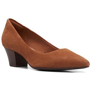 Clarks Femme Teresa Step Escarpins, Marron foncé S, 37.5 EU - Publicité Clarks Femme Teresa Step Escarpins, Marron foncé S, 37.5 EU - Publicité