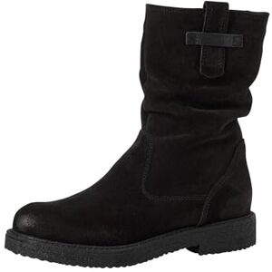 Tamaris Femme Damen Boot Flat Bottine, Noir, 36 EU - Publicité Tamaris Femme Damen Boot Flat Bottine, Noir, 36 EU - Publicité