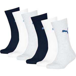 Puma Mixte Enfant Easy Rider Chaussettes, Gris/blanc/bleu Marine, 27-30 EU - Publicité Puma Mixte Enfant Easy Rider Chaussettes, Gris/blanc/bleu Marine, 27-30 EU - Publicité