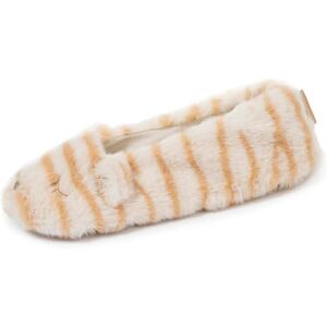 Isotoner Chaussons extra-light pantoufles Ballerines femme semelle antidérapante, 37/38, beige tigré - Publicité Isotoner Chaussons extra-light pantoufles Ballerines femme semelle antidérapante, 37/38, beige tigré - Publicité