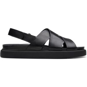 Clarks Femme Aristella Sun Sandale, Black Leather, 36 EU - Publicité Clarks Femme Aristella Sun Sandale, Black Leather, 36 EU - Publicité