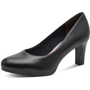 Tamaris Escarpins femme à talon bloc cuir bleu 36 EU - Publicité Tamaris Escarpins femme à talon bloc cuir bleu 36 EU - Publicité