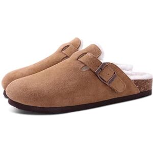 YUECIBAI Chaussons pour Femmes Hommes Maison Cork Fuzzy Pantoufles Courtes en Peluche Pomme De Terre Chaussures Intérieur Extérieur Chaud 42 Marron - Publicité YUECIBAI Chaussons pour Femmes Hommes Maison Cork Fuzzy Pantoufles Courtes en Peluche Pomme De Terre Chaussures Intérieur Extérieur Chaud 42 Marron - Publicité