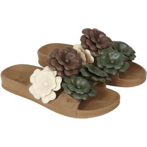 CACATOES Sandales Plates Femme Camelia Camel et Multicouleur -37 - Publicité CACATOES Sandales Plates Femme Camelia Camel et Multicouleur -37 - Publicité