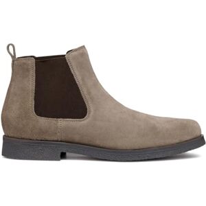 Geox Uomo Claudio Bottines pour homme, gris tourterelle, 42 EU - Publicité Geox Uomo Claudio Bottines pour homme, gris tourterelle, 42 EU - Publicité