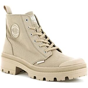 Palladium Bottes Pallabase en sergé pour Femme, Caramel, 41.5 EU - Publicité Palladium Bottes Pallabase en sergé pour Femme, Caramel, 41.5 EU - Publicité