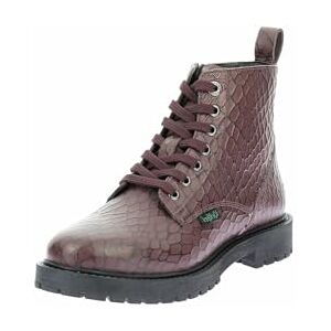 Kickers DEA,BOTTILLON FEMME BORDEAUX CROCO, 37 EU - Publicité Kickers DEA,BOTTILLON FEMME BORDEAUX CROCO, 37 EU - Publicité