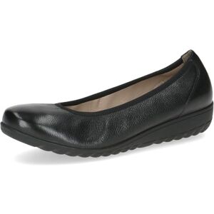 CAPRICE Ballerines Femme en Cuir à Talon compensé, Noir (Black Nappa), 37 EU - Publicité CAPRICE Ballerines Femme en Cuir à Talon compensé, Noir (Black Nappa), 37 EU - Publicité