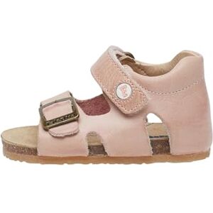 Falcotto Sandales en cuir avec boucle et scratch, Rose- 18 - Publicité Falcotto Sandales en cuir avec boucle et scratch, Rose- 18 - Publicité