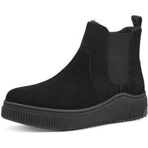 Tamaris Comfort bottes hiver femme cuir sans talon déperlante, Black, 37 EU - Publicité Tamaris Comfort bottes hiver femme cuir sans talon déperlante, Black, 37 EU - Publicité