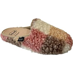 Scholl Pantofole in pelliccia sintetica MADDY Rosa multicolor, 35 - Publicité Scholl Pantofole in pelliccia sintetica MADDY Rosa multicolor, 35 - Publicité