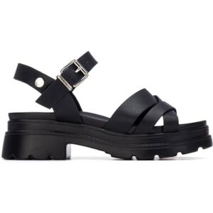 REFRESH Sandale Femme Noir Chaussures Confortables et polyvalentes Mode décontractée Modèle 01 (Taille37) - Publicité REFRESH Sandale Femme Noir Chaussures Confortables et polyvalentes Mode décontractée Modèle 01 (Taille37) - Publicité